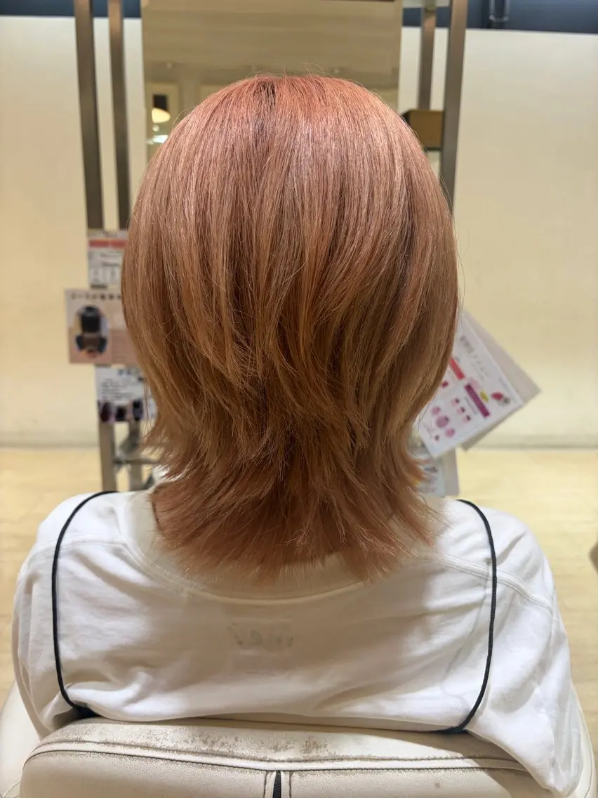 ショート ショートヘア ウルフカット 西岡 莉緒のヘアスタイル