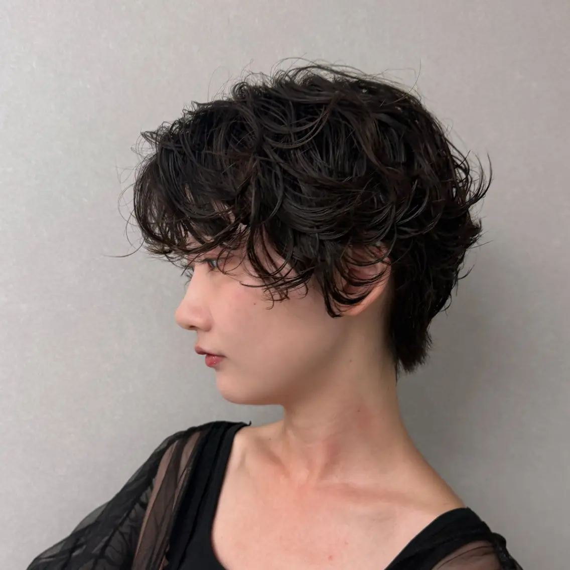ショート パーマ カット 【吉祥寺】ショート/ レイヤーボブ/ryoのヘアスタイル