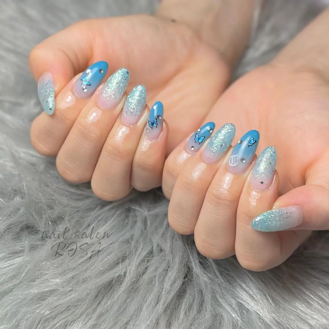セミロング nail salon ROSA Aのネイルデザイン