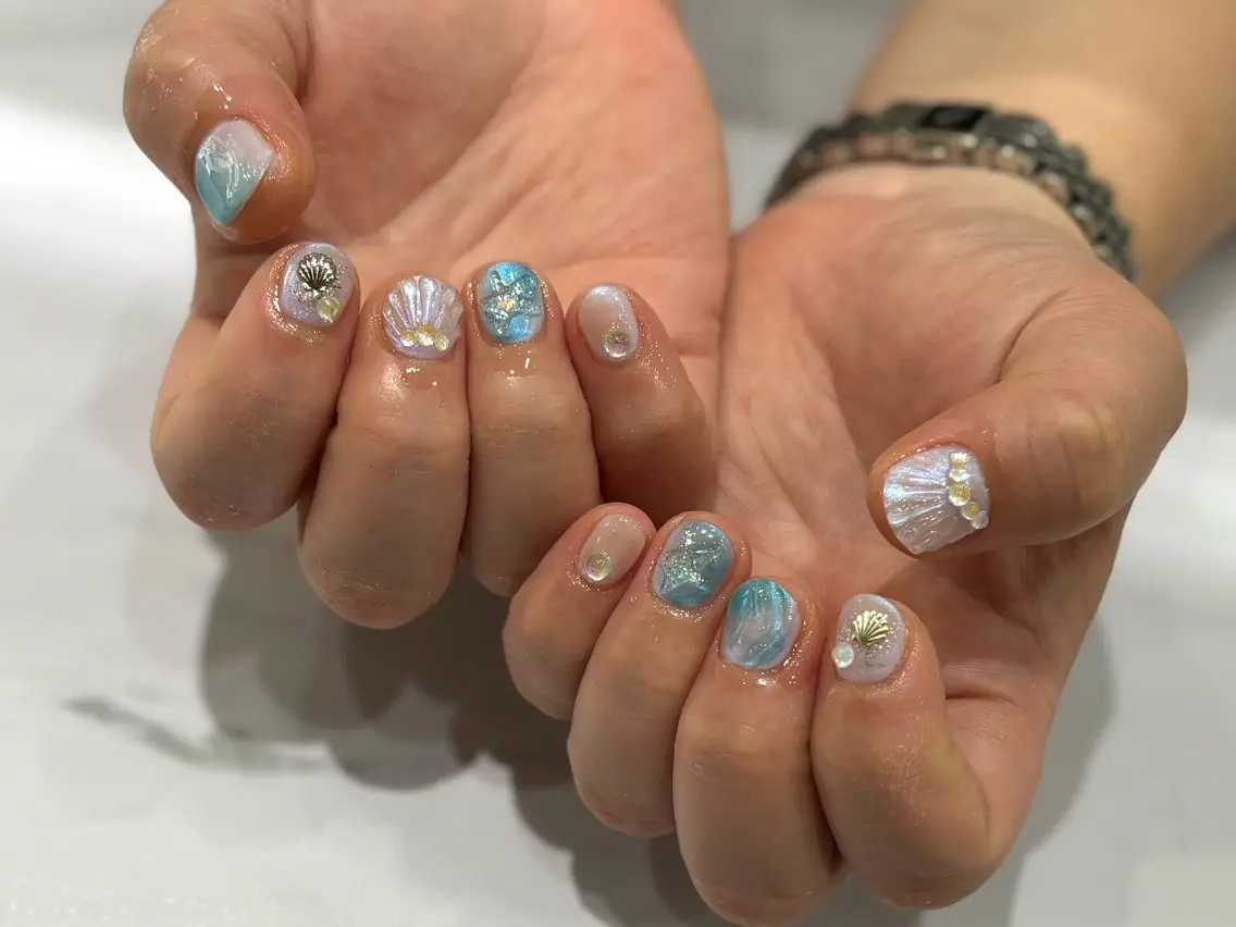 ネイル ぷっくりネイル Malama Nailのネイルデザイン