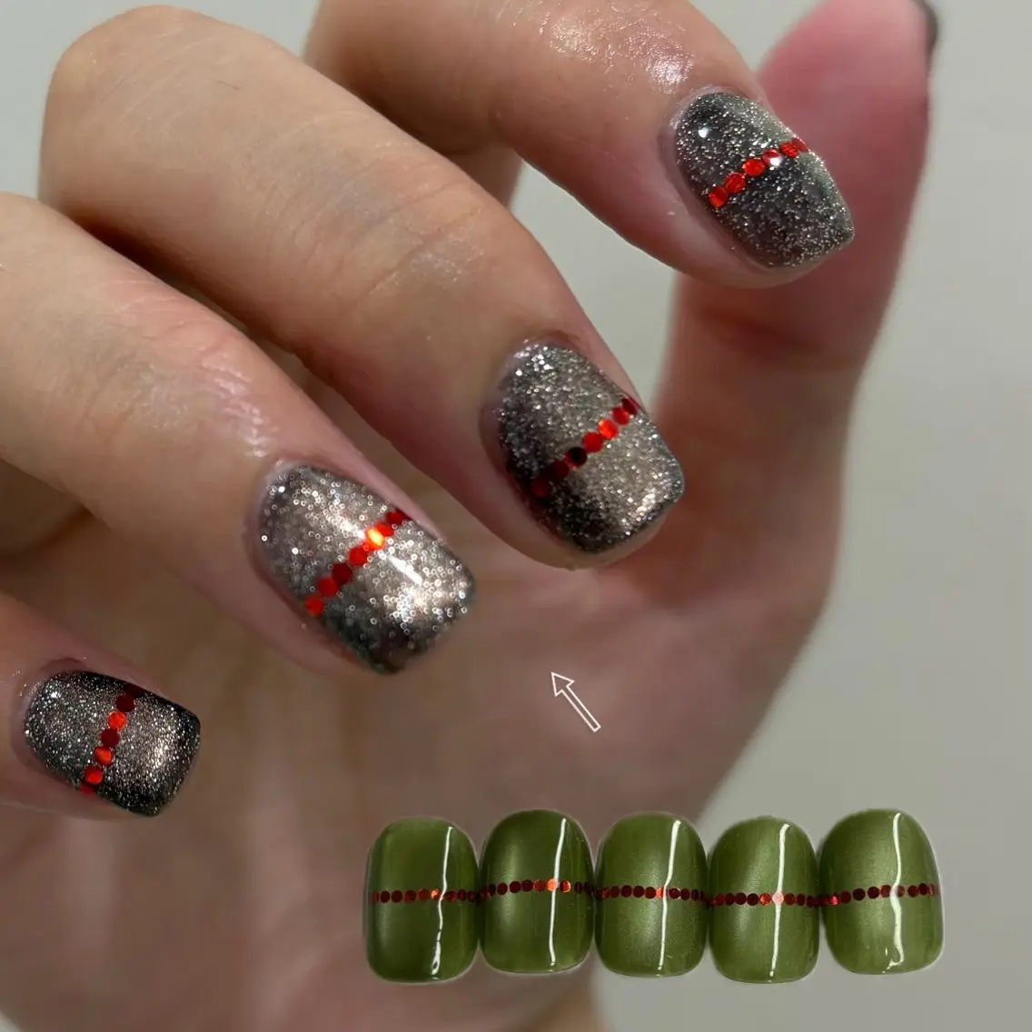 ネイル マグネットネイル メンズネイル ニュアンスネイル ワンカラーネイル シンプルネイル ハンドネイル あいり/ NailLife金山のネイルデザイン