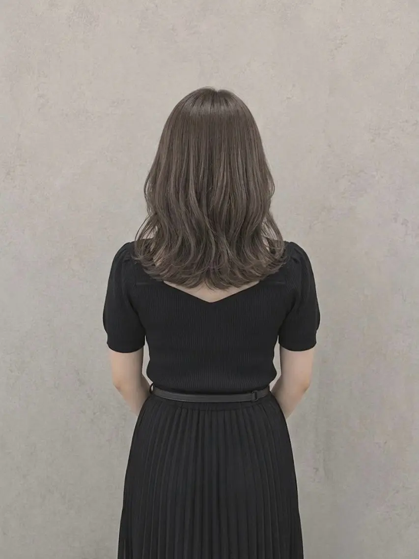 セミロング 🫧縮毛矯正 かとうよしき🫧のヘアスタイル