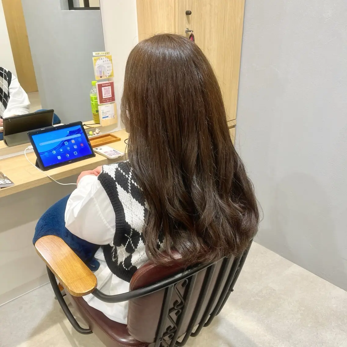 カラー ブラウンカラー 川倉 羽未のヘアスタイル