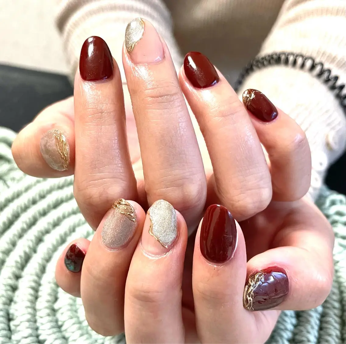 ショート ハンドネイル GGhouse narumiのネイルデザイン