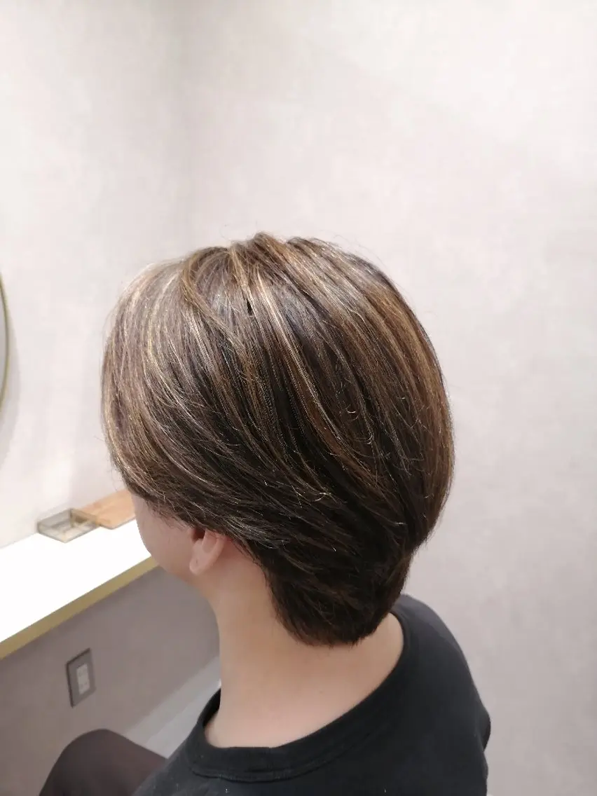 透明感カラー☆　野崎 誠一郎のヘアスタイル