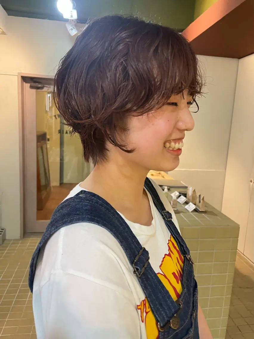ショート ショートヘア 末永 晃久のヘアスタイル