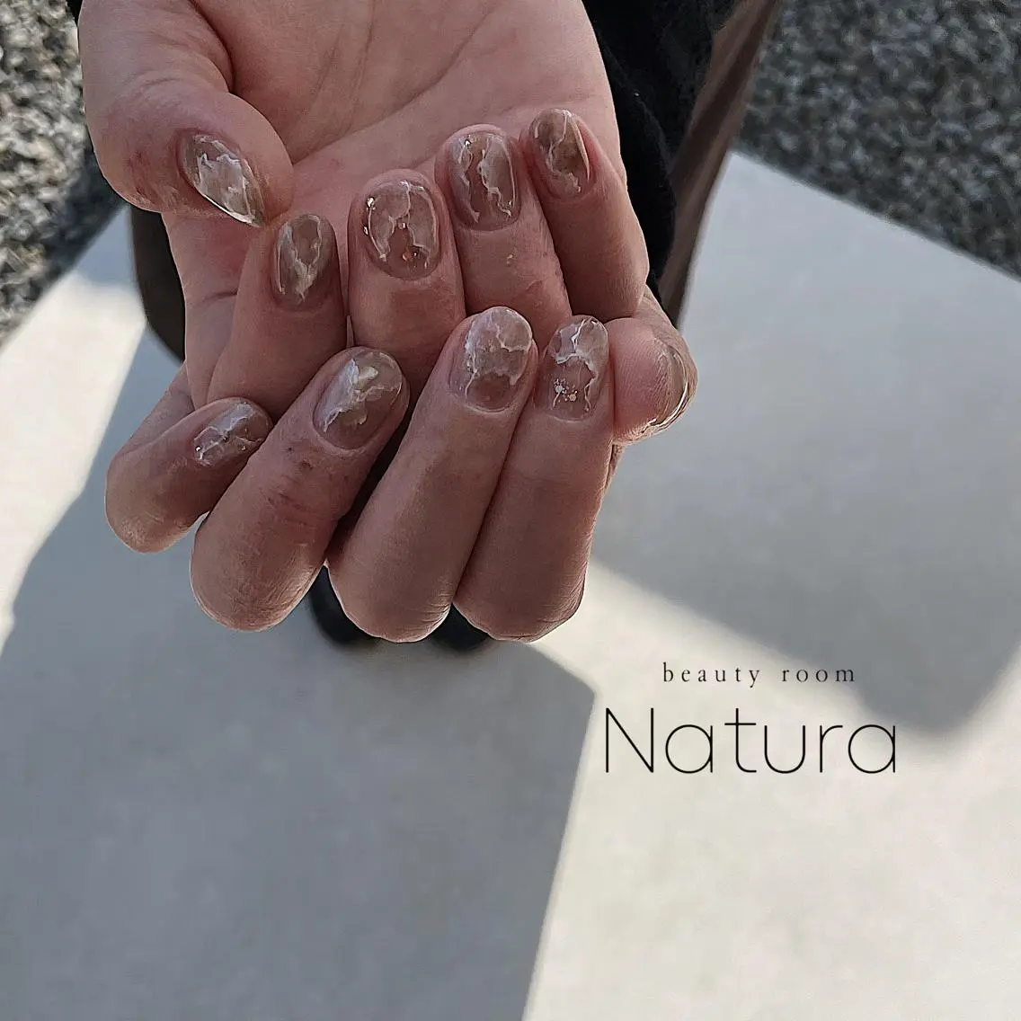 ネイル マツエク・マツパ アイブロウ ハンドネイル beautyroom Naturaのネイルデザイン