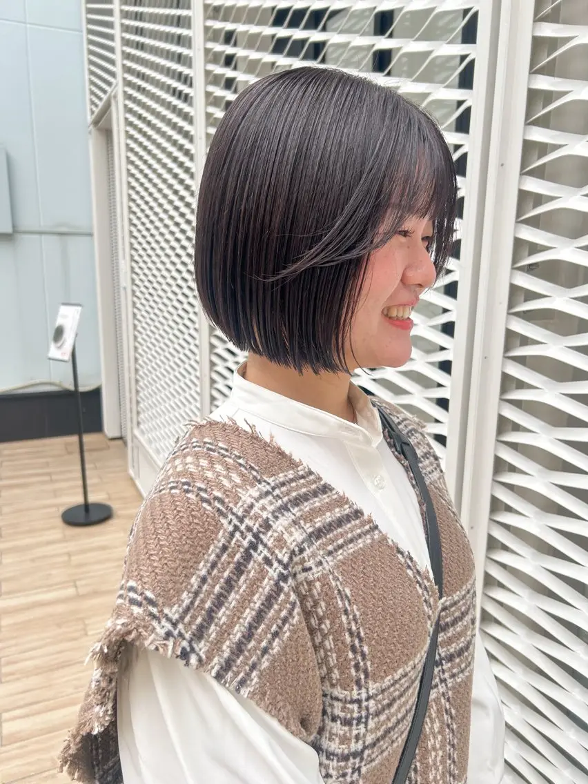 ショート カラー ヘアアレンジ カット ヘアカラー トリートメント yuka .のヘアスタイル