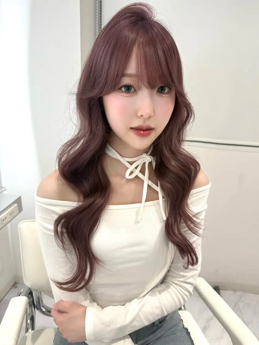 ロング くびれヘア レイヤーカット レイヤーカット🫧 🎀Tomoka🎀のヘアスタイル