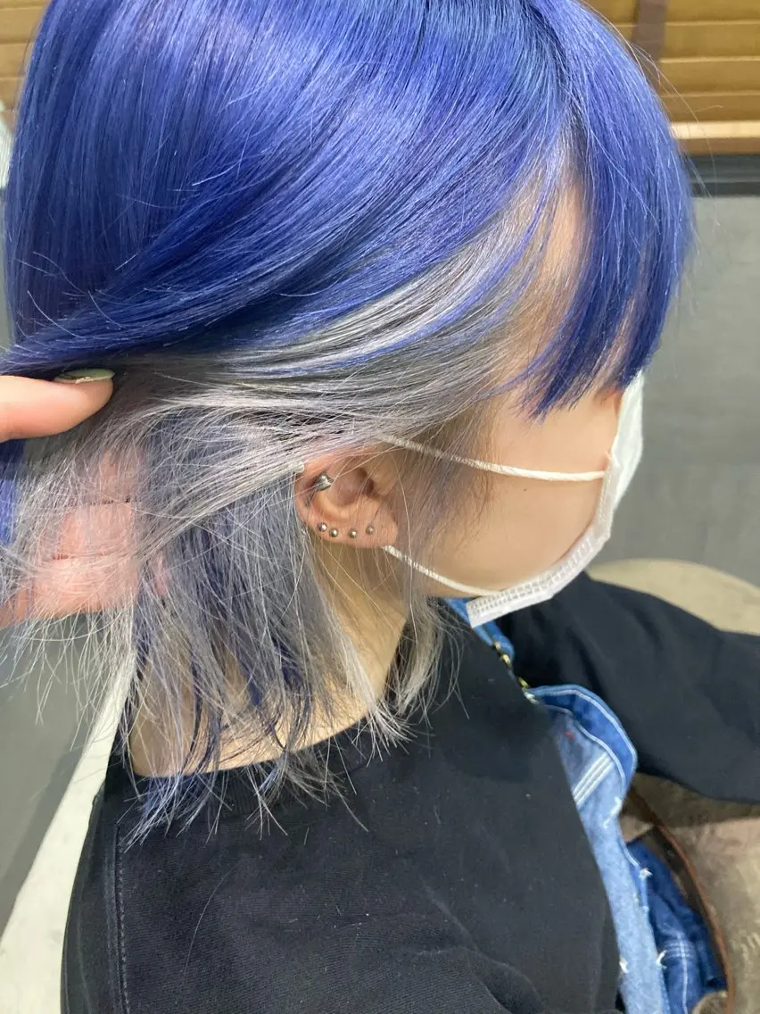 ミディアム カラー ハイトーンカラー ブリーチモデル大募集 ♡Manamiのヘアスタイル