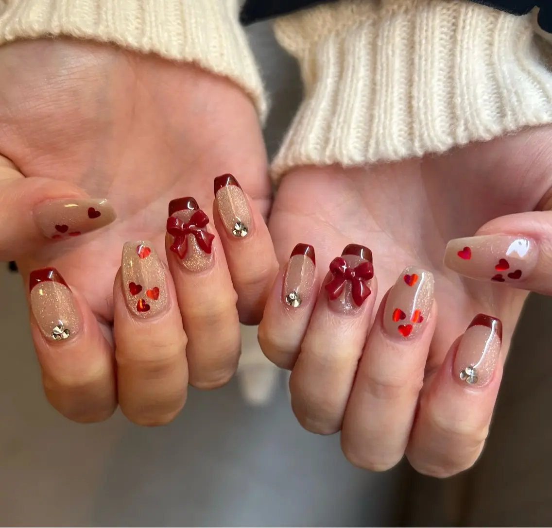 【ハンドジェル】持ち込みデザイン￥5500～やり放題￥8500まで ジェルオフ込の写真