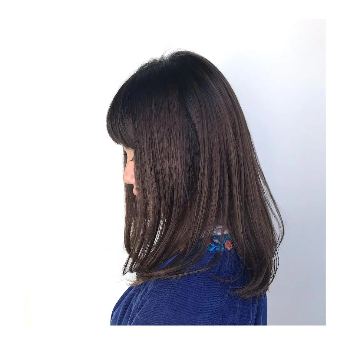 セミロング 30代からの大人 ショートのヘアスタイル