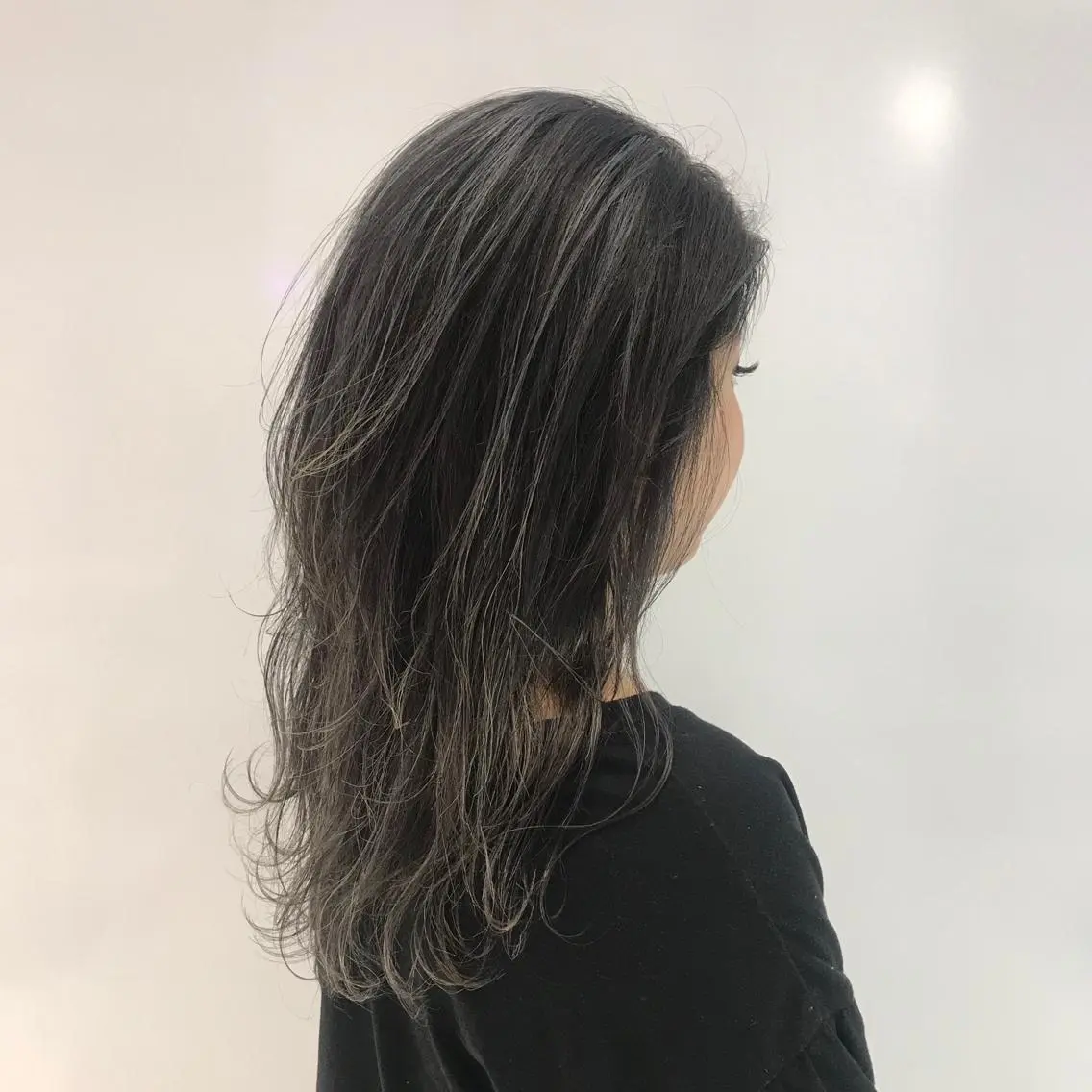 ロング ハイライト ハッシュカット /MANAMIのヘアスタイル
