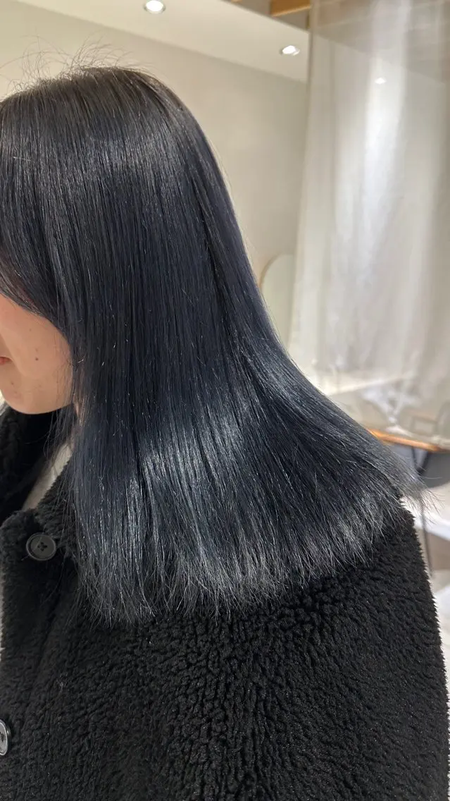 カラー ヘアカラー トリートメント 杉本 沙羅のヘアスタイル