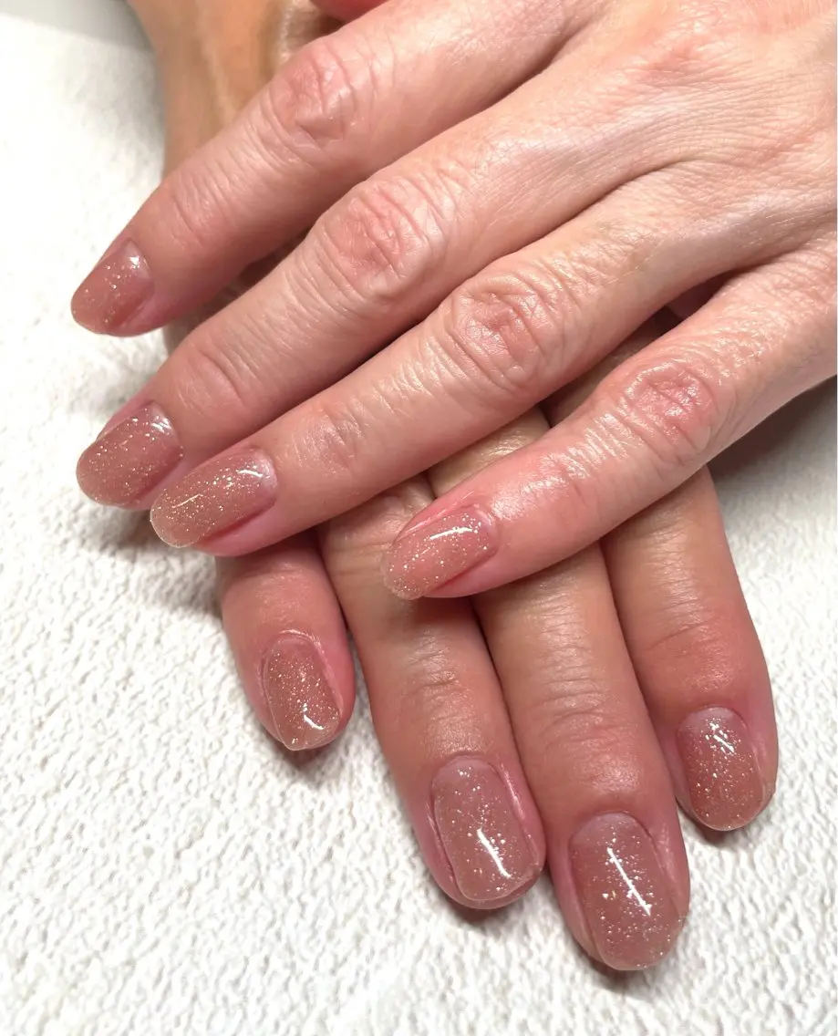 ネイル フラッシュネイル ピンク ネイル&ケア Kブランシュのネイルデザイン