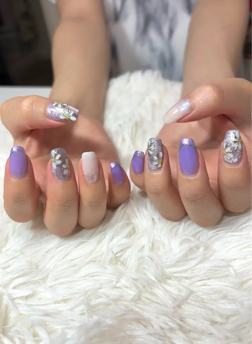 ネイル マグネットネイル ハンドネイル LUANA n'sのネイルデザイン
