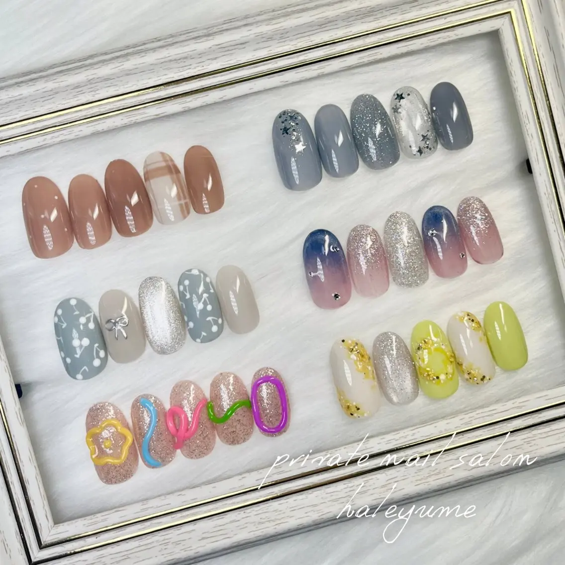 ネイル ハンドネイル ハンドケア shino🌟 痛ネイルのネイルデザイン