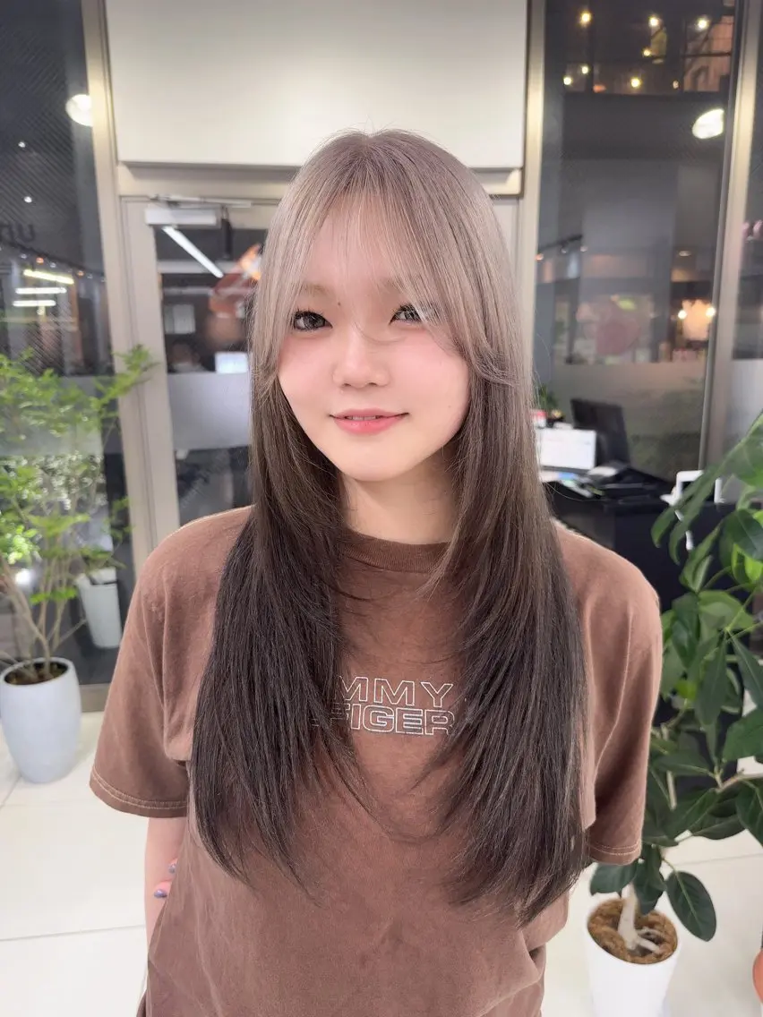 ロング カラー ヘアカラー トリートメント 🍀お悩み改善憧れの 美髪　小林風雅のヘアスタイル