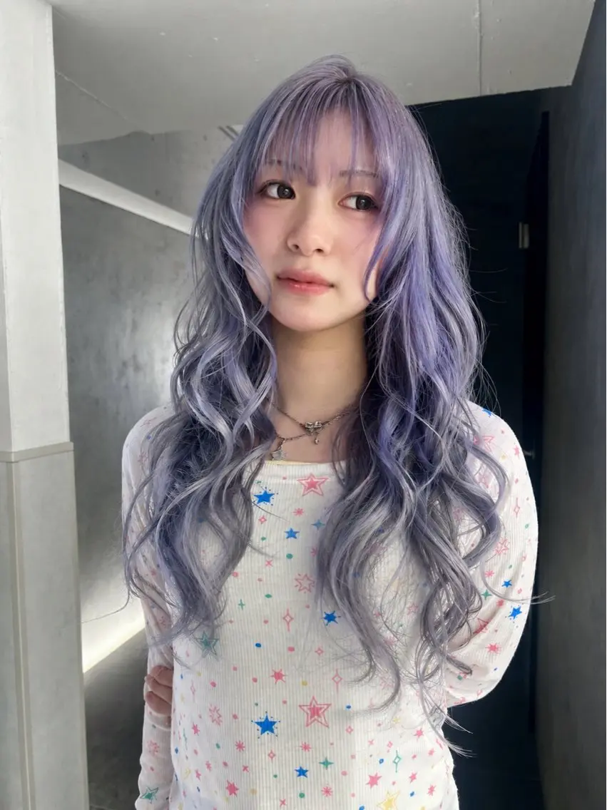 【人気𝐍𝐨.𝟏🩵】ブリーチリタッチオンカラー➕保湿クリームトリートメント🪷ᯓ★の写真