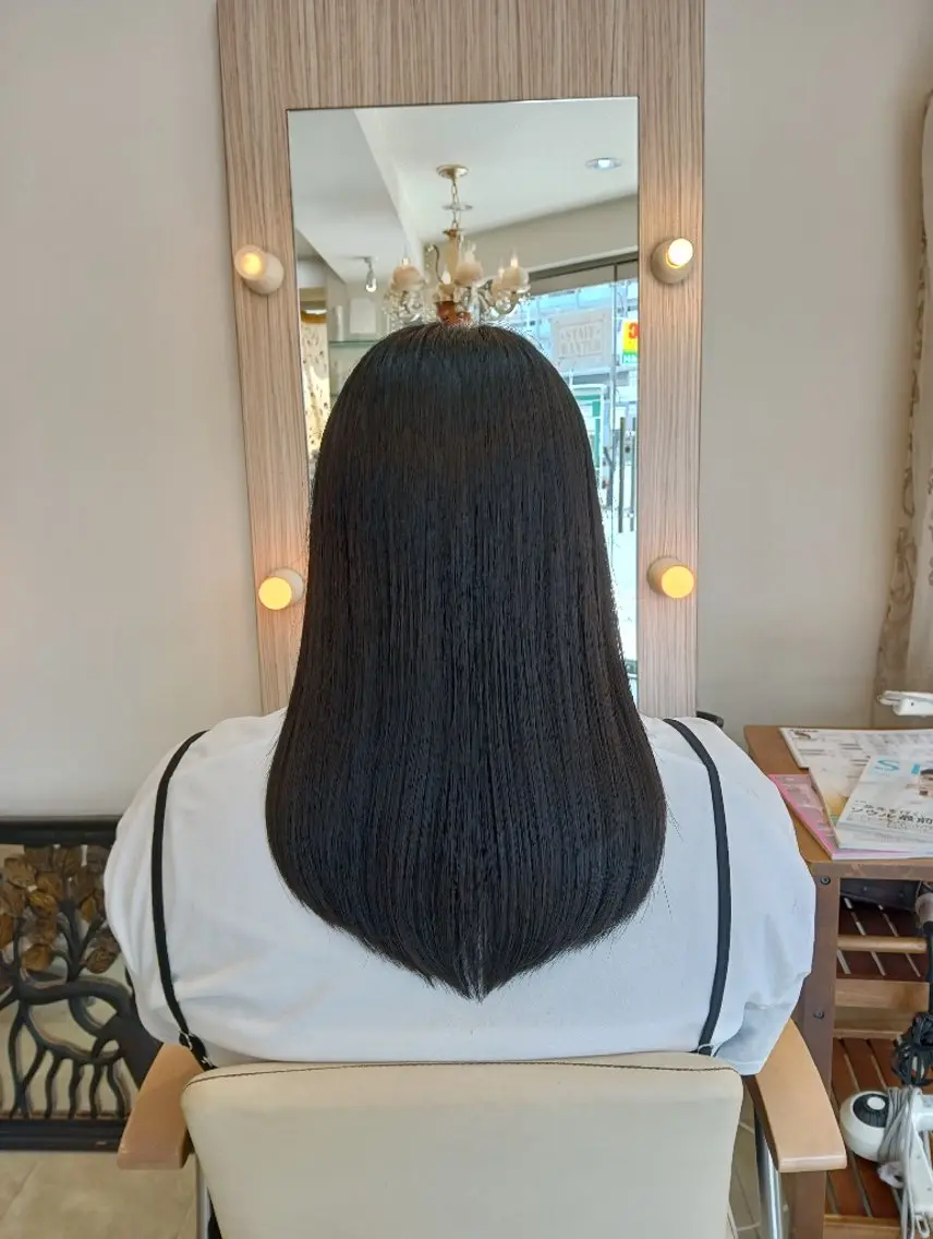 セミロング ショート/似合わせ みやじまのヘアスタイル