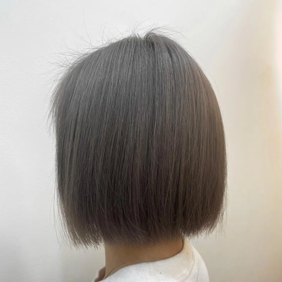 ショート カラー グレージュ 【azure横浜】 🧸misaki🌸のヘアスタイル