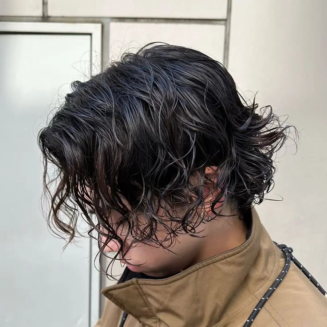 ショート パーマ メンズ 🖤Ayumi🖤 メンズ特化❤️‍🔥のヘアスタイル