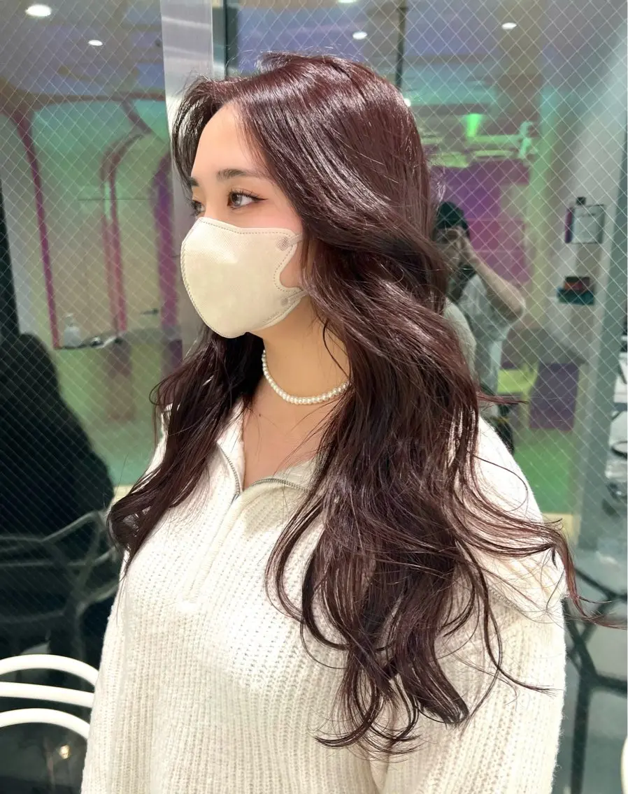 セミロング カラー 🌎カット＆Wカラー 🌎KANAMIのヘアスタイル