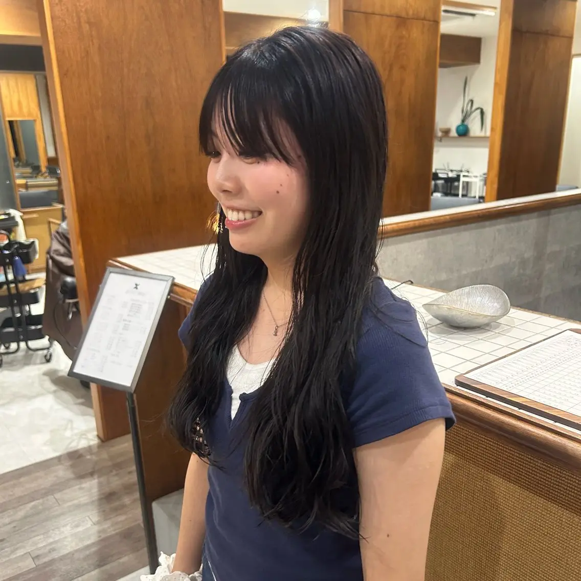 カラー 黒髪 ヘアカラー it./ ayariのヘアスタイル