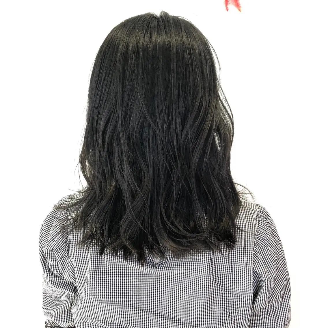 ミディアム カラー 小顔レイヤー/ ベージュ🤍Rieのヘアスタイル