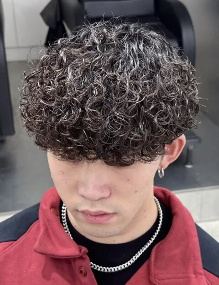 パーマ 中谷海里/フェザー パーマ/スパイキーのヘアスタイル