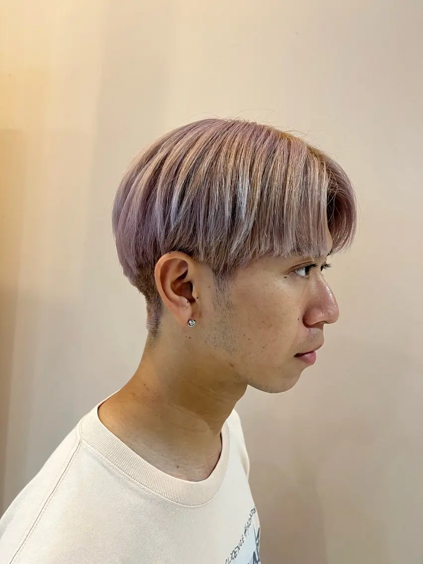 メンズ カット ヘアカラー 鈴木 拓馬のヘアスタイル