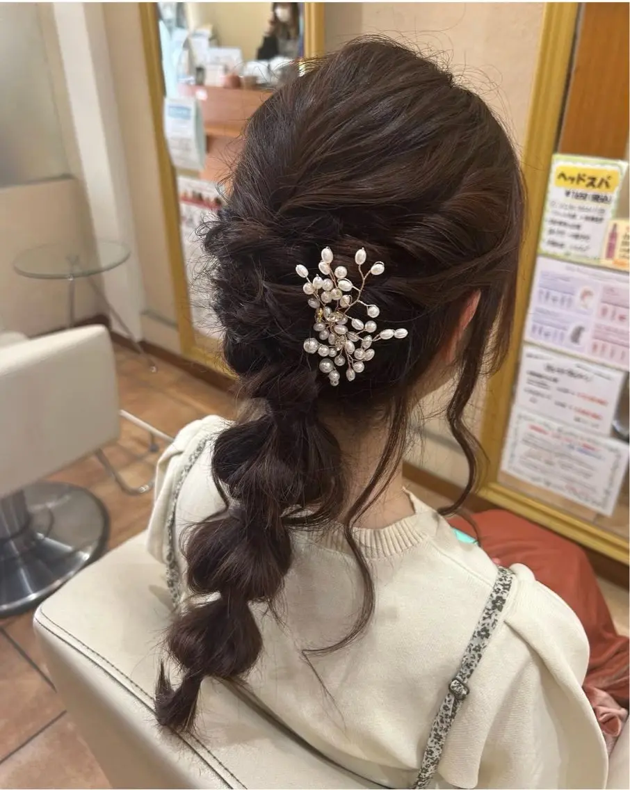 《⚠️本日限定❗️》ヘアセット+ケラスターゼトリートメント⋆꙳の写真
