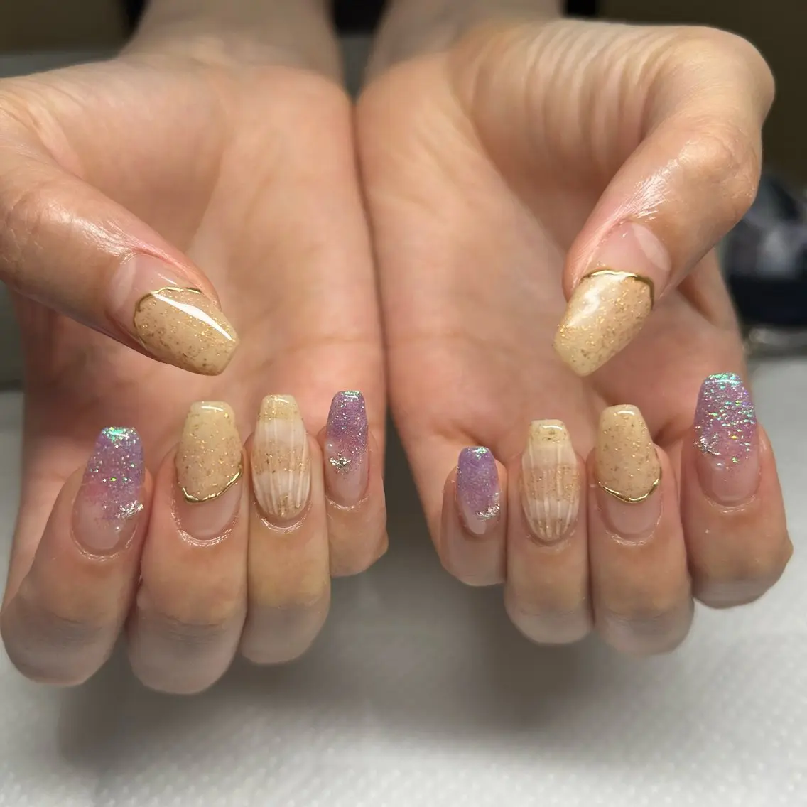 ネイル ハンドネイル 水山 暎華のネイルデザイン