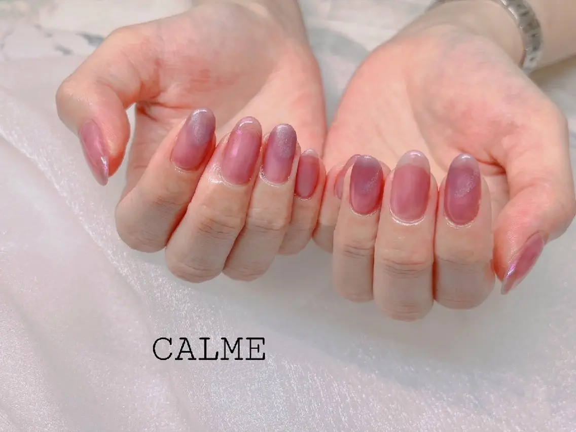 ネイル 持ち込み CALME ♡のネイルデザイン