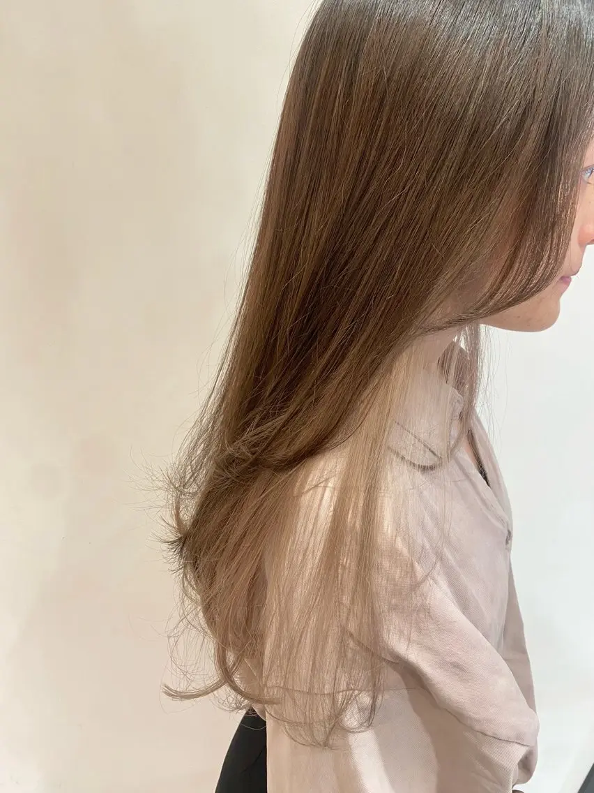 ロング ヘアカラー 🐺ウルフ/レイヤー 似合わせ‎🤍沙羅のヘアスタイル