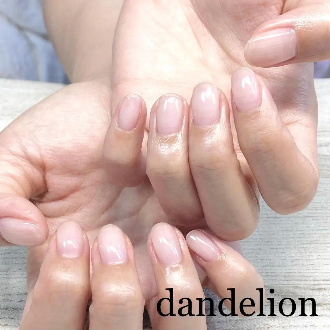 ネイル ハンドネイル ハンドケア dandelion ダンデライオンのネイルデザイン