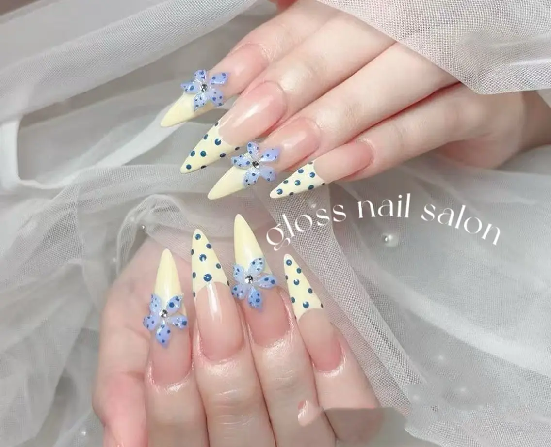 ネイル ハンドネイル ゆり🌷 gloss nailのネイルデザイン