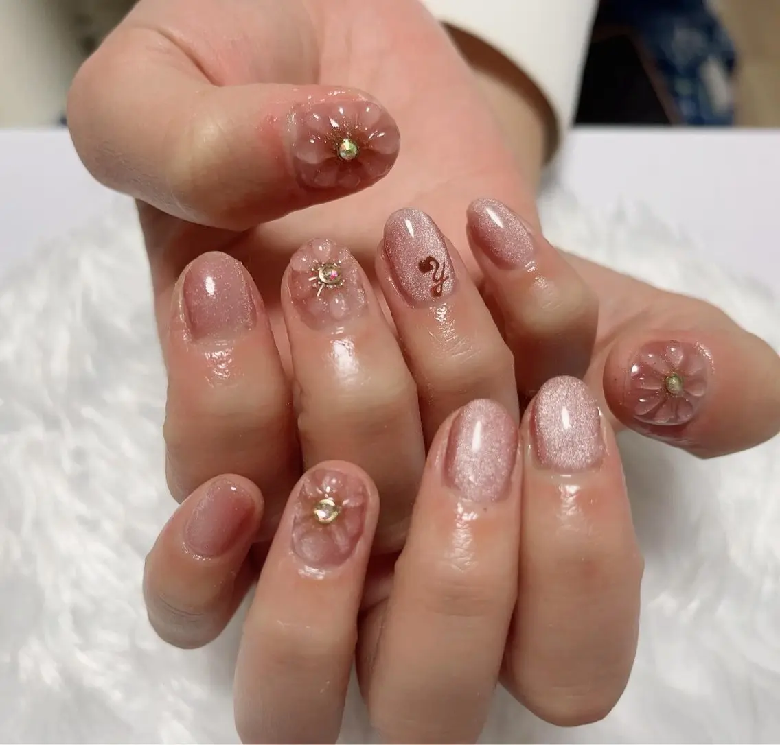 ネイル フットネイル 松永 いぶきのネイルデザイン