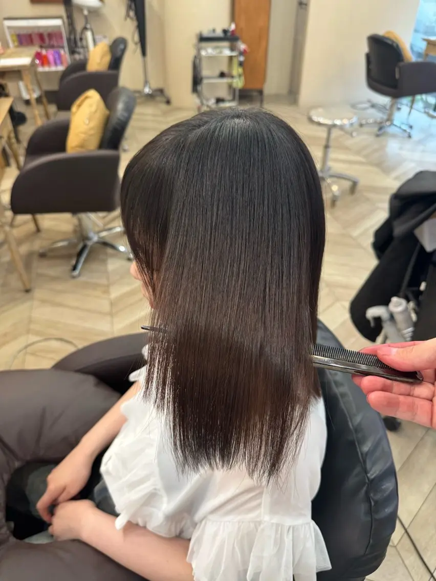 セミロング トリートメント ヘッドスパ ヘアセット 佐藤景流/自由が丘で 叶う髪質改善/メンズのヘアスタイル