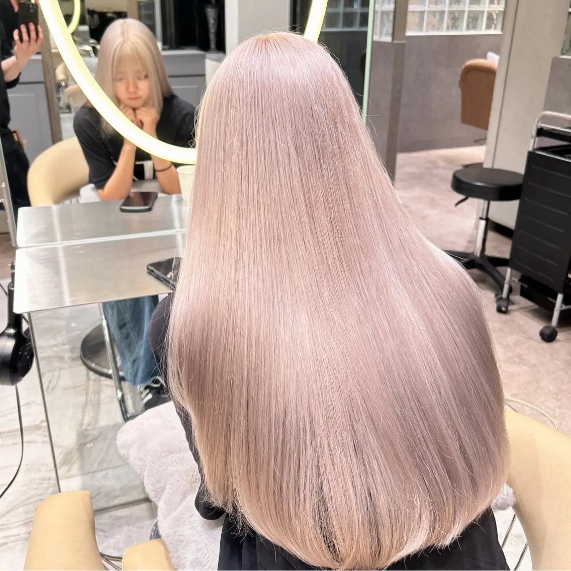 ロング カット ヘアカラー トリートメント 🥇KEN /レイヤー/カラーのヘアスタイル