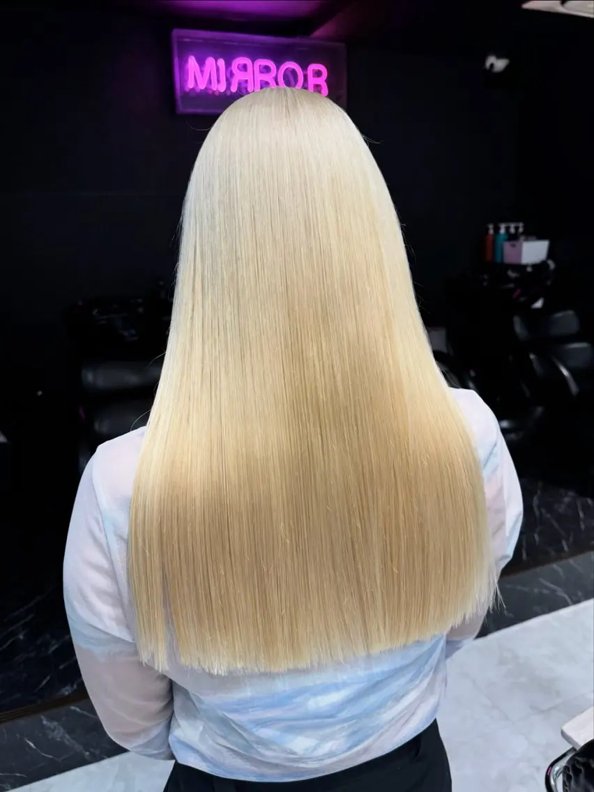 ロング カラー ヘアカラー トリートメント ヘアセット ハイトーンアレンジ 🦋🥀Shuriのヘアスタイル