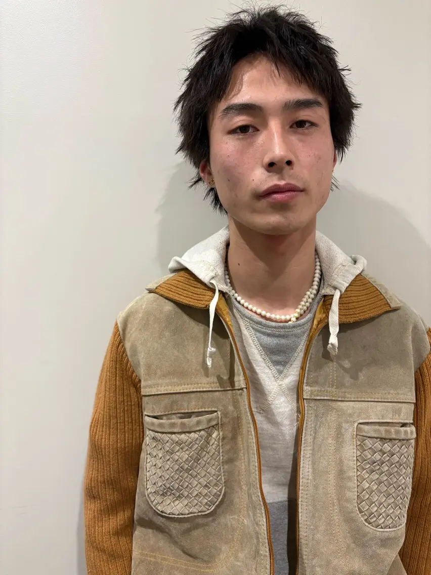ショート メンズ スパイキーショート ショートヘア 森田 博樹のヘアスタイル