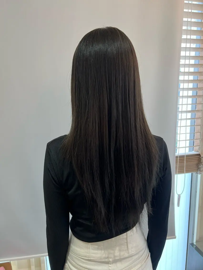 カラー グレージュ ヘアカラー Miyuu 『藤沢』のヘアスタイル
