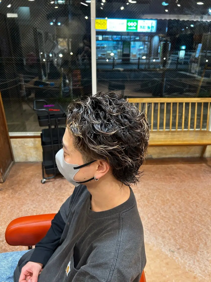 メンズ 髙田 公平のヘアスタイル
