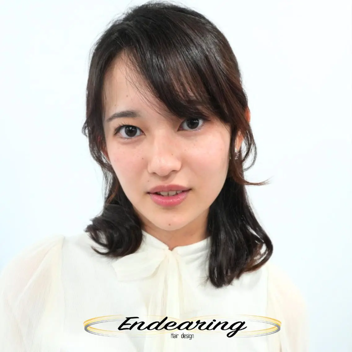 ヘアアレンジ 結婚式・ブライダル デート ヘアセット Endearing 銀座/レイヤーカットのヘアスタイル