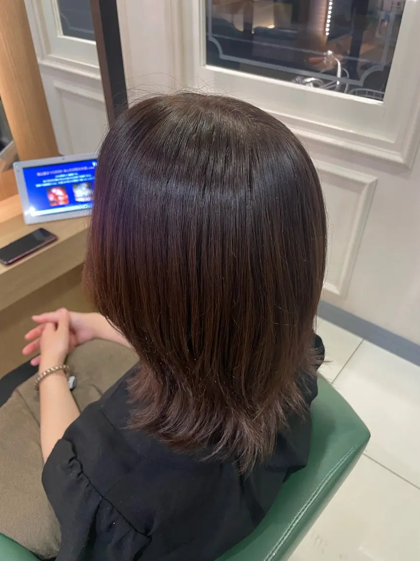ミディアム カラー ヘアカラー Laciel両国店 ⭐️響⭐️のヘアスタイル
