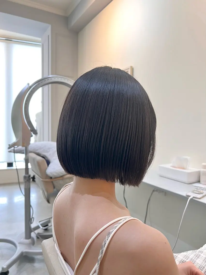 ショート カット トリートメント オオバヤシ マホのヘアスタイル