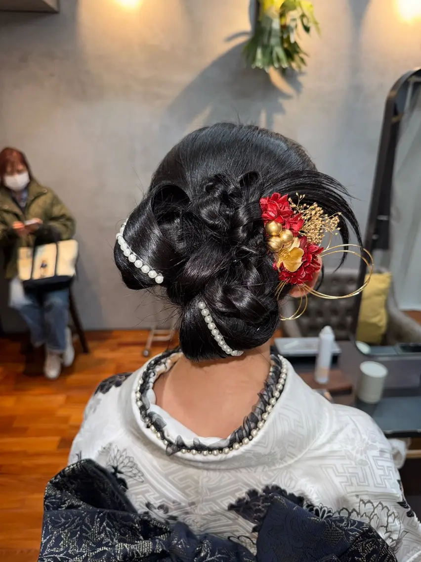ヘアアレンジ ヘアセット ✂️ 小倉ちか✂️のヘアスタイル