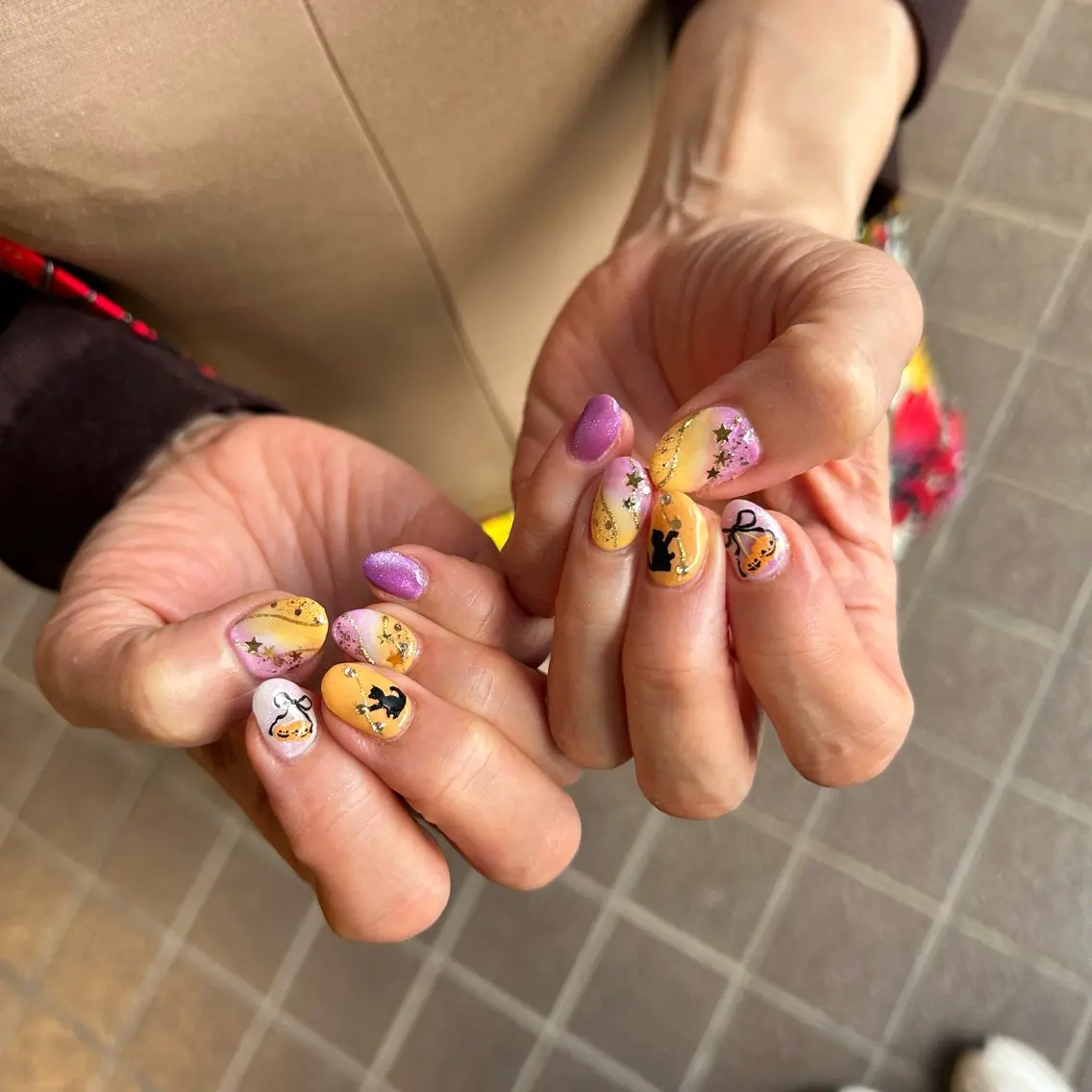 ネイル ハンドネイル ハンドケア FOINAIL 🎀長さだし🎀のネイルデザイン