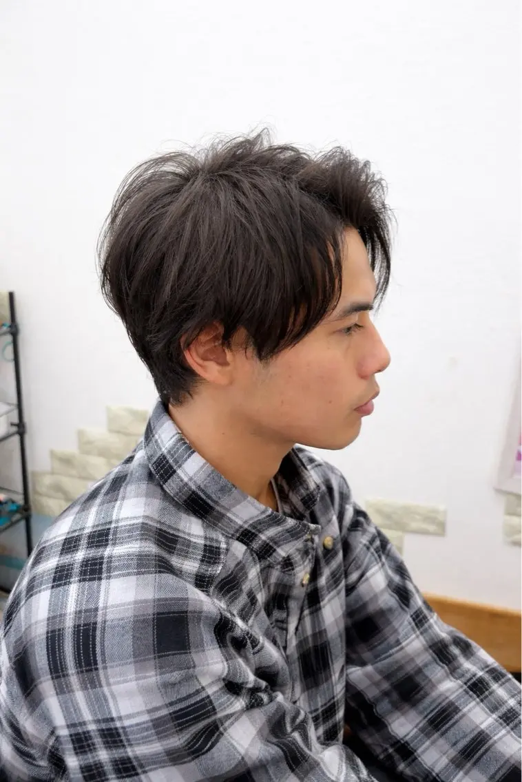 ショート カット ヘッドスパ 艶髪カラー/髪質改善 細貝 舞利のヘアスタイル